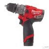 Kép 1/21 - Milwaukee M12 FPDXKIT-202X  M12 FUEL SZUPERKOMPAKT LEVEHETő TOKMÁNYÚ ÜTVEFÚRÓ-CSAVAROZÓ