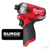 Kép 7/19 - Milwaukee M12FQID-202X M12 FUEL™ SURGE™ ¼″ HEX HIDRAULIKUS ÜTVECSAVAROZÓ