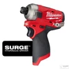 Kép 7/19 - Milwaukee M12FQID-0 M12 FUEL™ SURGE™ ¼″ HEX HIDRAULIKUS ÜTVECSAVAROZÓ