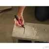 Milwaukee INKZALL™ Jelölő filc Vágott hegyű (1 - 4,8 mm) Fekete 1 db