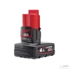 Kép 2/2 - Milwaukee M12 B4 REDLITHIUM-ION AKKUMULÁTOR  12 V, 4,0 AH
