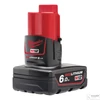 Kép 2/2 - Milwaukee M12 B6  REDLITHIUM-ION AKKUMULÁTOR  12 V, 6,0 AH