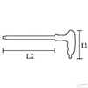 Z TORX kulcs kombinált TTH10x72/100  07H1755TTH10