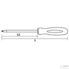 Z csavarhúzó furatos HANS TORX TH8   0450TH08