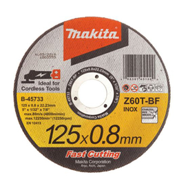 Tartozék Vágás és darabolás Inoxvágó tárcsa Makita vágókorong INOX 125x0,8 mm Kisgéponline