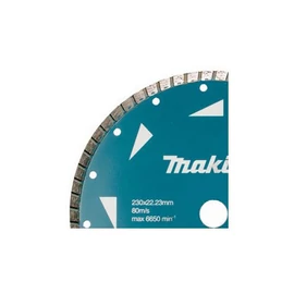 Makita 230mm gyémánttárcsa TURBO LONG-LIFE