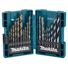 Makita 18db-os fúrókészlet FA, FÉM, KŐZET 4,5,6,7,8,10