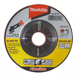 B-49775 Makita flexibilis csiszolótárcsa 115x4mm