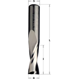 CMT spirál marószár, UC, tömör, HW D=8x32X80 Z2 jobbos