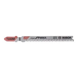 Bosch Fűrészlap T 102 BF Clean for PMMA (5db/csomag)