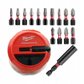 Milwaukee 15 darabos Shockwave BIT készlet