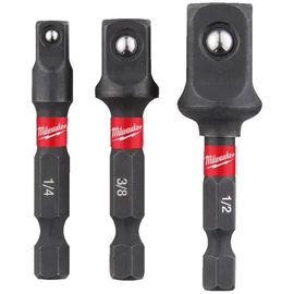 Milwaukee Shockwave Dugókulcs adapter szett 3 részes