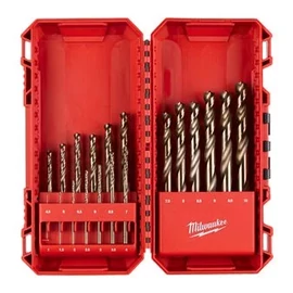 Milwaukee Red Cobalt HSS-G Co fémfúró 19 részes