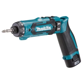 Makita DF012DSE 7,2V Li-Ion 5,6Nm csavarbehajtó 2x1,5Ah