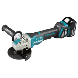 Makita 18V LXT Li-ion BL 125mm X-LOCK sarokcsiszoló ford+fék 2x5,0Ah