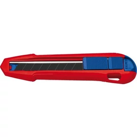 Knipex tapétavágó kés, tördelhető pengés, 18 mm, CutiX