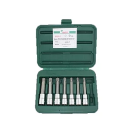 Z bit-dugókulcsfej hosszú készlet RIBE  7 db-os HANS 1/2&quot; M7-M14mm 46029-47