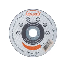 Abraboro fémvágó chili inox125x2.5x22