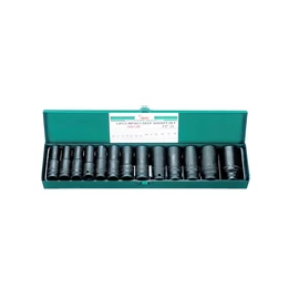 Z gépi dugókulcsfej készlet 13r. 1/2˝ hosszú 10-30x80mm 84613M