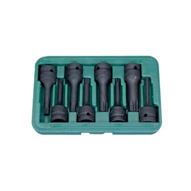 Z gépi dugókulcsfej készlet 1/2˝ TX30-TX70 TORX  07H846014-8 8 db-os