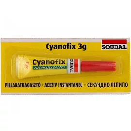 Soudal 84a cyanofix pillanatragasztó 3g.