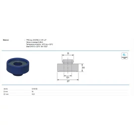 Tyco rezgéscsillapító M10 WOPF