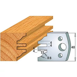 CMT gyorsacél profillapka univerzális patentfejhez 40x4mm