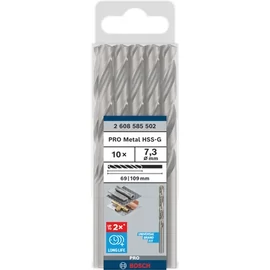 Bosch HSS-G FÉMFÚRÓ STD 7,3 x 69 x 109 mm 10 db/csomag