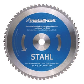 Optimum Metallkraft körfűrésztárcsa acélhoz 305 x 2.4 x 25.4 mm T60
