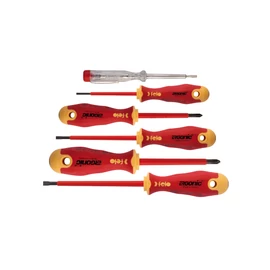 FELO csavarhúzó készlet ERGONIC 5+1 db-os szigetelt