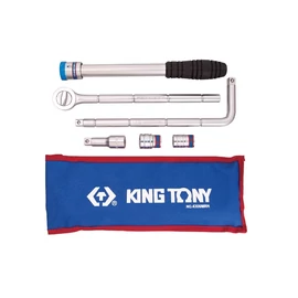 KING TONY Kerékszerelő készlet  1/2", rollni 6 részes