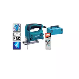 4329JX4 Makita 4329 JX4 szúrófűrész 450 watt+ MAKPAC koffer