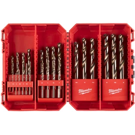 Milwaukee Red Cobalt HSS-G Co fémfúró 25 részes
