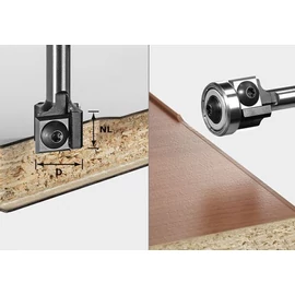Festool Váltólapkás élszintbemaró, S8 HW D19 12x12 KL OFK