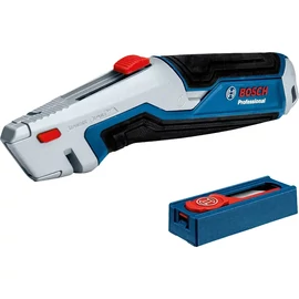 Bosch Visszahúzható pengéjű kés + pengekészlet