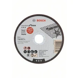 Bosch vágótárcsa TS standard for, INOX 125x1,0