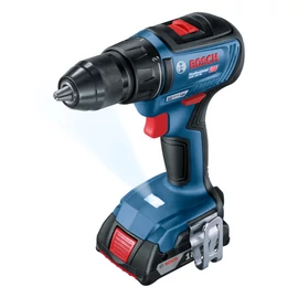 Bosch GSR 18V-50 Akkus fúrócsavarbehajtó 2x5,0Ah akkuval és töltővel + L-boxx koffer