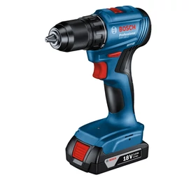 Bosch GSR 185-LI fúrócsavarozó akkuval töltővel kofferban