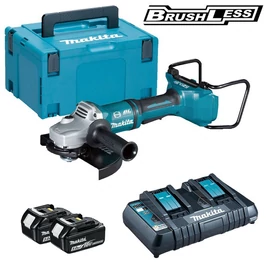 Makita DGA900PT2 2x18V LXT Li-ion BL 230mm sarokcsiszoló 2x5,0Ah+DT