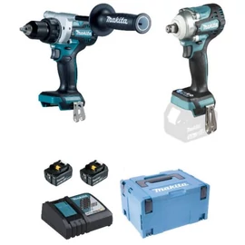 Makita DLX2588TJ 18V LXT Li-Ion BL készlet DDF492Z+DTW300Z+2x5,0 Ah MP3
