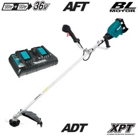 Makita DUR369APT22x18V LXT Li-ion BL 1,34Le fűkasza 2x5,0Ah + DT