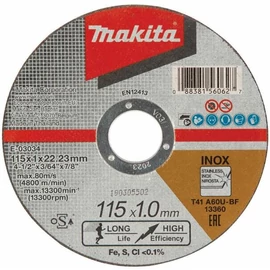 Makita vágókorong INOX 115x1 mm A60U-BF