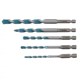 Makita 1/4" befogású TCT multi anyag fúró készlet 5 db-os