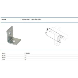 Grinnell UnistruTyco Angle Fittings 90°  P1068-SS
