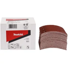 Makita Csiszolópapír tépőzáras piros 114x102mm K60 50db/doboz
