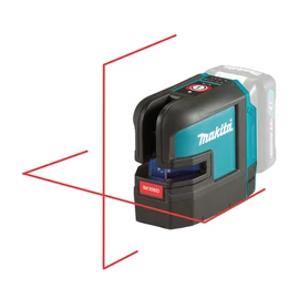 Makita SK105DZ 10,8V CXT Li-ion kereszt lézer PIROS Z