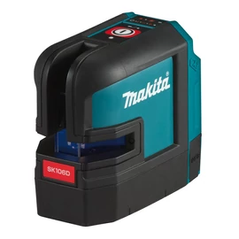 Makita SK106DZ 10,8V CXT Li-ion kereszt és pont lézer PIROS Z