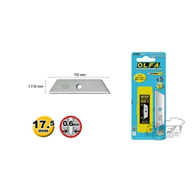 OLFA SKB-2/5B - Biztonsági penge 5db