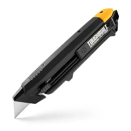 Toughbuilt Trapézpengés egyenes kés automatikus betöltő funkcióval és fedélnyitóval