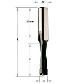 CMT sorozatfúró, S=8X20 D=8X58 jobbos